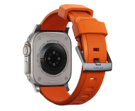 Nomad Rugged Strap Apple Watch 49/45/44/42mm orange/silver - 1258631 - zdjęcie 3